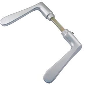 deurkruk aluminium vlinder f1 naturel