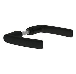 deurkruk blok aluminium zwart 1st