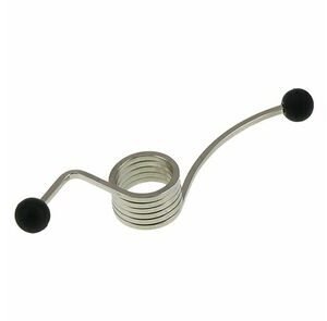 deurspin hoekmodel vernikkeld