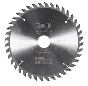 DeWALT cirkelzaagblad DT4064-QZ 40-tands 190x30mm