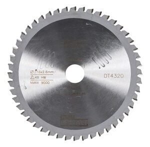 DeWALT cirkelzaagblad DT4320-QZ 48-tands 216/30mm