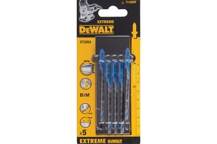 DeWALT decoupeerzaagblad DT2054 tbv metaal 55mm 5st