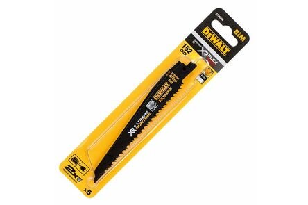 DeWALT reciprozaagblad xtreme runtime DT99554-QZ 6tpi 152mm 5st