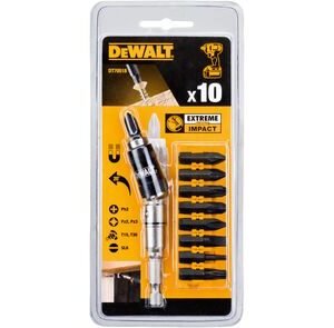 DeWALT bithouder met schroefbit impact torsion DT70518T-QZ 10-delig met zwenkbare bithouder