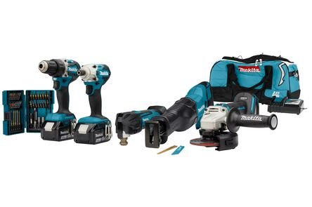 Makita accu combiset lxt 18 v DLX5068TX1 18V