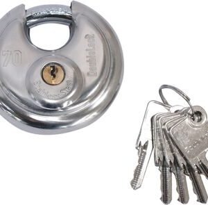 doublelock discusslot met 5 sleutels