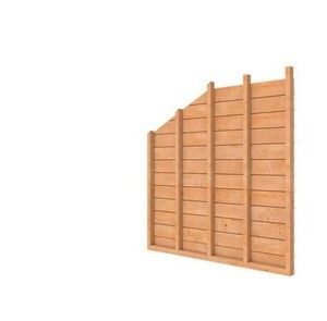 Douglas wandpakket kleurloos geïmpregeerd t.b.v. enkelzijdige zijwand kapschuur Comfort