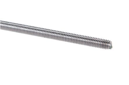 Draadeind RVS m10x1000mm