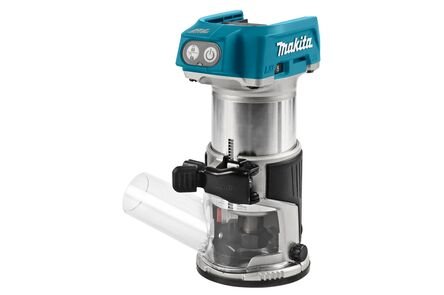 Makita accu boven-/kantenfrees lxt 18 v DRT50ZJX2 18v inclusief Mbox