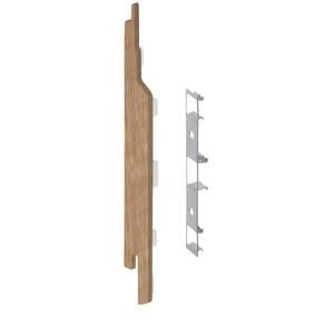 keralit eindkap +connector links v143 natuur eiken 5st