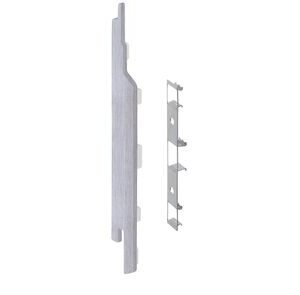 keralit eindkap +connector links v143 wit eiken 5st