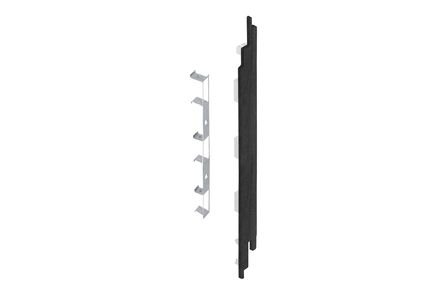 keralit eindkap +connector rechts v190 zwart eiken 5st