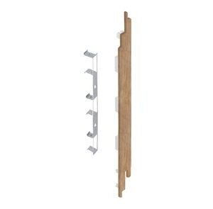 keralit eindkap +connector rechts v190 natuur eiken 5st