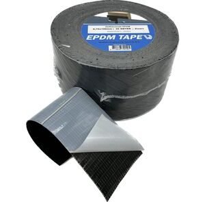 schuimband zelfklevend EPDM zwart 1st 1x100mm rol 20m
