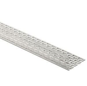 Ventilatieprofiel 2-z Geperforeerd t.b.v. Cedral/Equitone/Swisspearl Aluminium 30x50mm 2500mm