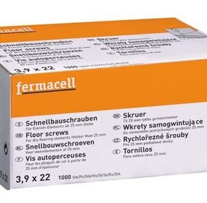 Fermacell snelbouwschroef 3,9x22 mm 1000st