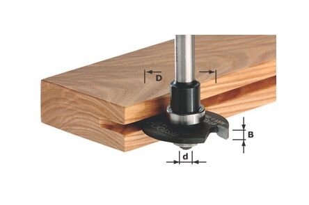 Festool schrijfgroeffrees HWD 40x4mm