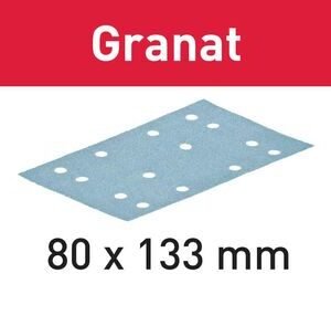 Festool schuurstrook granat universeel 80x133mm 10st