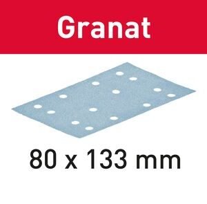 Festool schuurstrook granat stf p280 80x133mm 100st