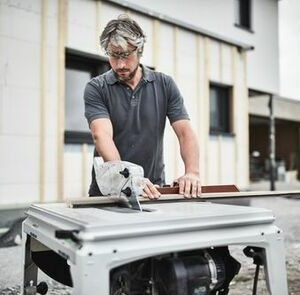 Festool tafelcirkelzaag TKS 80 EBS-Set 230v 254mm