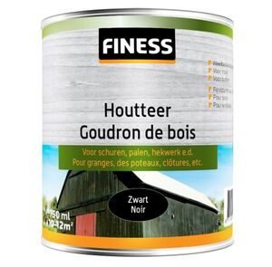 finess houtteer buiten zwart 750ml