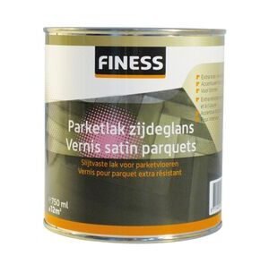 finess parketlak binnen zijdeglans kleurloos 750ml
