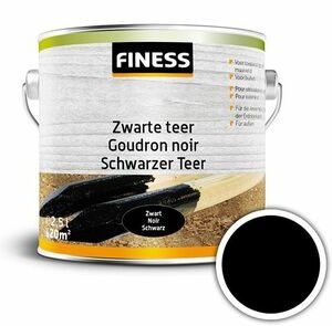 finess zwarte teer 2,5ltr