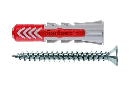 Fischer duopower plug met schroef 6x30mm 50st