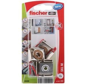 Fischer spiegelbevestiging skl m k nylon plug 4st