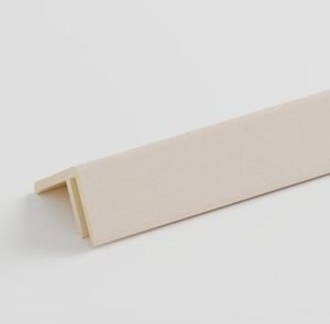 fortalit eindprofiel creme PVC 6000mm