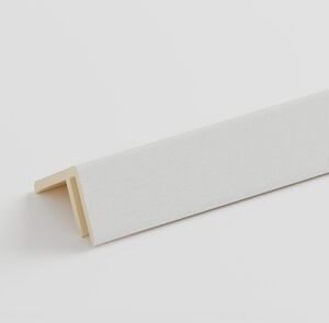 fortalit eindprofiel wit PVC 6000mm