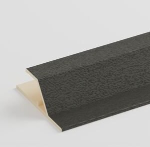 fortalit stoelprofiel antraciet PVC 6000mm