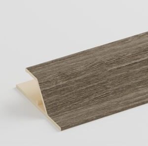 fortalit stoelprofiel grijs eiken PVC 6000mm