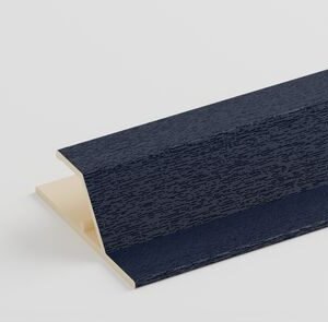 fortalit stoelprofiel staalblauw PVC 6000mm