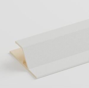 fortalit stoelprofiel wit PVC 6000mm