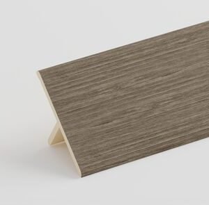 fortalit verbindingsprofiel grijs eiken PVC 6000mm