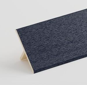 fortalit verbindingsprofiel staalblauw 6000mm