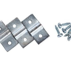 gaaspaneelbeslag met schroeven verzinkt 60st