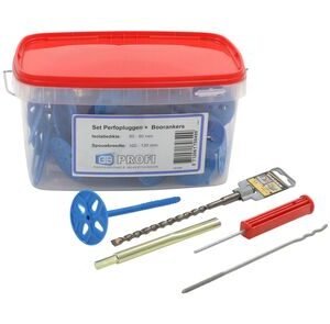 GB Profi Perfoplug + Anker 115+/-15 RVS