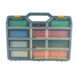 GB assortimentskoffer uitvulplaatjes met stelpootjes koffer 468st