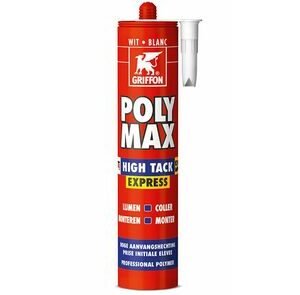Griffon Polymax high tack express wit 435gr
