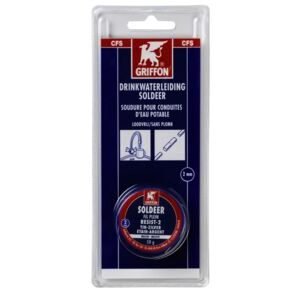 griffon drinkwaterleiding soldeertin diam 2mm 50gr