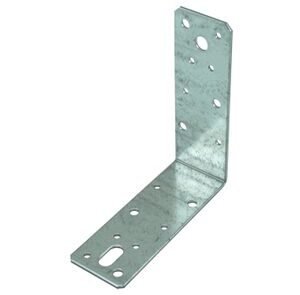 hoekanker vlak zonder ril 125x125x46/2,5mm