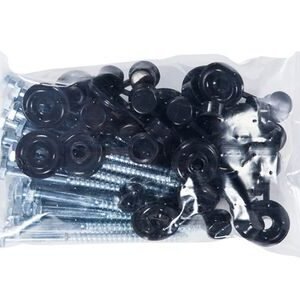 Houtdraadbout met kombikap 7x110mm verzinkt 60st