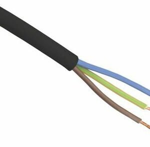 huishoudkabel vmvl 3x1mm² zwart 25m