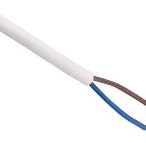 huishoudsnoer vmvs 3x0,75mm² wit 20m