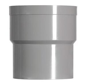 HWA verbindingsmof 80mm vernauwd spie eind grijs