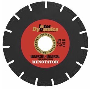 InterDynamics diamantblad renovator 125mm