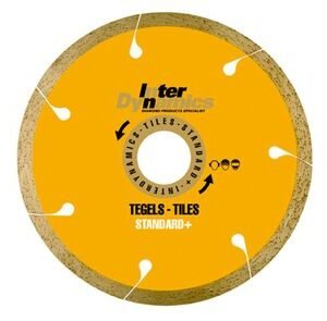 InterDynamics diamantblad voor tegels 125mm