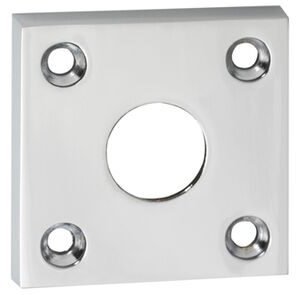 impresso paar rozet schroef modulair vierkant chroom